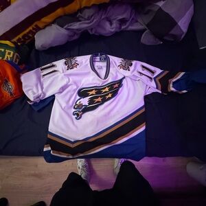 Licensed CCM NHL Jeff Halpern Hockey Jersey